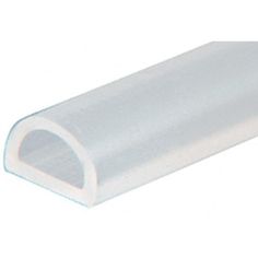 a white plastic tube on a white background