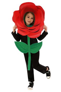 PRICES MAY VARY. Kids Red Rose Flower Costume Rose Flowers Dress Up Jumpsuit Bodysuit Headpiece Outfits Stage Performance Suit Halloween Boys Girls Package included: Jumpsuit+headpiece Material: 85%polyster,more light and comfortable Occasion: suitable for Halloween, costume party, Christmas, graduation ceremony, Thanksgiving, birthday party, Valentine's Day, anniversary, company party, funny joke prank gifts Notice:Please check the size chart carefully from the size picture before purchasing Day Party Dress, Flower Costume Kids, Rose Jumpsuit, Rose Costume, Plant Party, Flower Costume, Garden Bouquet, Christmas Suit, Red Rose Flower