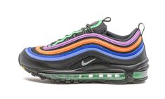 W Air Max 97 CW6028 001 Black Air Max 97 Outfit Women, Multicolor Shoes, Sneaker Outfits, 90s Model, Silver Bullet, Shoe Nike, Air Max Women, Loafer Sneakers, Stadium Goods