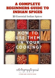 the book cover for how to use them in your cooking?, with an image of spices