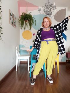 Plus Size Unique Fashion, Maximalist Plus Size Fashion, Bold Plus Size Fashion, Plus Size Colourful Outfit, Colorful Plus Size Fashion, 2024 Plus Size Fashion, Queer Plus Size Fashion, Plus Size Maximalist Fashion, Plus Size Maximalist