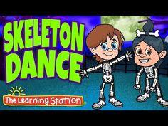 the skeleton dance game is available for children to play