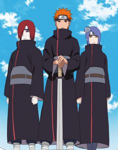 Yahiko Nagato Konan, Konan And Yahiko, Yahiko X Konan, Yahiko Naruto, Nagato Uzumaki, Pain Naruto, Best Naruto Wallpapers, Naruto Minato