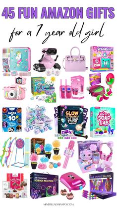 Explore the most exciting gifts for 6-8 year old girls on Amazon this year. Find toys and treasures that inspire joy and creativity. Gift guide for girls 6-8 | Creative birthday gifts for kids | Christmas gift ideas for girls 6-8 | Christmas gifts for daughter | Birthday gifts for little sister | Christmas gift ideas for younger sister | Christmas gift ideas for grandkids | Fun Christmas gift ideas for kids | Christmas gift ideas for niece for kids | Holiday gift guides Best Gifts For 7 Year Girl, Presents For 7 Year Girl, Best Toys For 4 Year Girl, Christmas Gifts For Girls 9-10, Christmas Gift Ideas For Girls 8-10, Gift Ideas For 7 Year Girl, Christmas Gifts For 7 Year Girl, Christmas Gifts For 10 Year Girl, Gift Ideas For 10 Year Girl