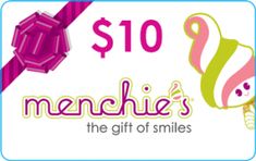 Braces Care Package Ideas | Braces Gifts | Braces Survival Kit Menchies Frozen Yogurt, Yogurt Frozen