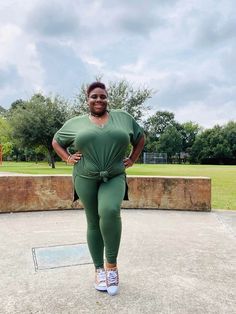 Lexi Plus Size Set is made from a brushed microfiber, that is buttery soft. Top features a V-neckline and finishes mid calf. Perfect for a casual look but dressed up can make for a perfect night on the town. Runs true to size. Model is 5ft 2in wearing a 2XL (in Army Green) 90% POLYESTER 10% SPANDEX Perfect Night, Mid Calf, Army Green, Casual Looks, Dress Up, Plus Size, Green, How To Wear