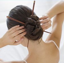 How to Use Chopsticks to Style Hair