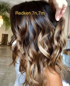 Redken Hair Color, Redken Hair Products, Gorgeous Hair Color, Brown Hair With Blonde Highlights, Hair Shine