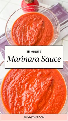 This recipe truly is the best marinara sauce! It’s made with only a few simple ingredients, and the flavor is always delicious! This homemade pasta sauce is an easy marinara sauce to make too, anyone can throw it together. It’s perfect for pasta, meatballs, lasagna, pizza, and more! The best part? It can be ready in a matter of minutes! You won’t want to reach for the jarred stuff again. Make it with me! The Best Marinara Sauce, Easy Homemade Marinara Sauce, Marinara Sauce From Scratch, Lasagna Pizza, Pasta Meatballs, Best Marinara Sauce, Easy Marinara Sauce, Homemade Marinara Sauce, Marinara Sauce Recipe