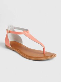 Gap T-Strap Sandals Women's Shoes Accessories, T Strap Sandals, T Strap