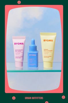 Essential skincare trio by BYOMA featuring mini sizes of the Creamy Jelly Cleanser, Hydrating Serum and Moisturizing Gel Cream. Formulated to help hydrate and support skin barrier health. Made vegan and cruelty free. Features Ultimate hydrating skincare set by BYOMA Mini sizes for easy skincare on-the-go Includes the essentials: Creamy Jelly Cleanser, Hydrating Serum and Moisturizing Gel Cream Alcohol & fragrance free Vegan & cruelty free Content + Care Each kit includes Creamy Jelly Cleanser, Hydrating Serum and Moisturizing Gel Cream BYOMA Moisturizing Gel Cream: Aqua, Glycerin, Caprylic/Capric Triglyceride, Pentaerythrityl Tetraethylhexanoate, Polyglyceryl-3 Methylglucose Distearate, Niacinamide, Ceramide NP, Cholesterol, Phytosphingosine, Camellia Sinensis Leaf Extract, Stearic Acid, O Easy Skincare, Skincare For Combination Skin, Hydrating Skincare, Jelly Cleanser, Safe Skincare, Skin Care Order, Best Skincare Products, Dry Skin Care