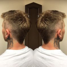 Hair By Miss Kayla - Cosmetologist | Barber | Denver - 303.549.6555 Short Mowhak Hairstyle Mens, Eurohawk Mens Haircut, Semi Mohawk Men Hairstyles, Fohawk Haircut Fade Kids, Fauxhawk Fade Men, Short Mohawk Fade, Styling Extensions, Modern Mohawk, Mohawk Fade