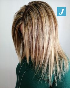 Lots Of Layers Medium Hair Straight, Triangle Layers Haircut, Choppy Layers For Long Hair Straight, Hair Cuts 2017, Layered Hair With Bangs, Blonde Bob Hairstyles, Cool Blonde Hair, Medium Layered Hair, Lob Hairstyle