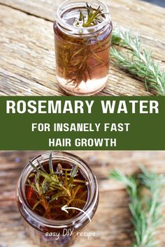 DIY Rosemary Water For Hair Growth | Homemade Hair Growth Spray | Healthy Natural Hair. How to make this homemade spray for hair, the benefits of rosemary water. With fresh rosemary or with dried rosemary leaves. For hair loss, for fast hair growth, for shiny hair, for smooth hair, and for reducing the appearance of grey hair. With natural ingredients, easy to make at home. Great for the scalp as well! Promotes scalp health (dry, itchy scalp) and prevents dandruff. Healthy Hair Spray Diy, Homemade Rosemary Shampoo, Hair Oils For Dandruff, Rosemary Uses Diy, Rosemary Hair Serum Diy, Rosemary Smudge Stick Benefits, Rosemary Hair Rinse Diy, Rosemary Scalp Spray, Diy Rosemary Hair Spray