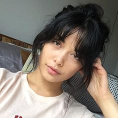 Short Hair With Bangs, Curtain Bangs, Hair Envy, Grunge Hair, Hair Dos, Hairstyles With Bangs, Alchemy, Pretty Hairstyles