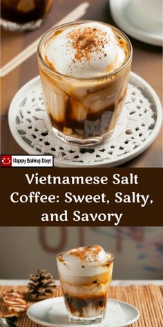 vietnamese salt coffee sweet, salty and savory