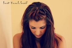 18 Ways To Get Your Bangs Out Of Your Face Front French Braids, Bobby Pin Hairstyles, Hair Stuff, Box Braids Hairstyles, Elizabeth Taylor, Hairstyles For School