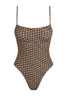 Sausalito One Piece - Geo Lynx Chic Swimwear With Adjustable Straps For Pool, Chic Swimwear With Adjustable Straps For Vacation, Chic Scoop Neck Swimwear For Summer, Chic Seamless Summer Swimwear, Chic Underwire Bodysuit For Poolside, Chic One-piece Swimwear With Moderate Back Coverage, Chic Bodysuit With Adjustable Straps For Beach, Chic Summer Bodysuit With Moderate Back Coverage, Chic Bodysuit With Moderate Back Coverage For Summer