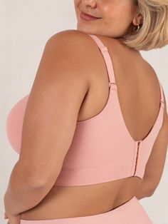 Buttery soft fabric for ultimate comfort. Modern foam cups for a perfect fit Wire-free: supportive as an underwire bra, without the wire. Adjustable straps with no-slip comfort Extra band coverage for a smooth shape and form Adjustable hook and eye, accommodating for breast changes. Convertible straps Back Fat Bra, Plus Size Bras, Back Fat, Strapless Bandeau, Bandeau Bra, Foam Cups, Plus Size Bra, Shape And Form, Support Bras