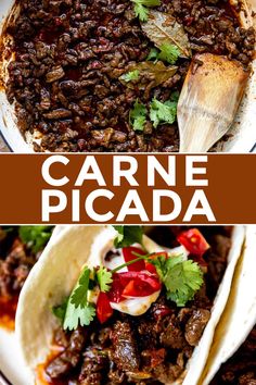 carne picada is an easy and tasty mexican dish that's ready in less than 30 minutes