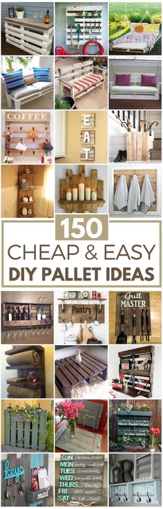 the ultimate guide to cheap and easy diy pallet ideas for home decorating