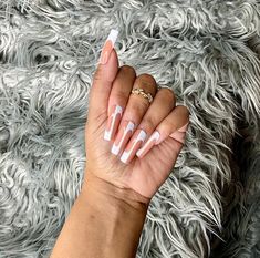 Euphoria Nails Kylie Jenner Nails Long Square Nails French Tip Etsy Kylie Kardashian Nails, Long Square Nails French Tip, Square Nails French Tip, Square Nails French, Kardashian Nails, Nails Long Square, Jenner Nails, Kylie Kardashian, Euphoria Nails