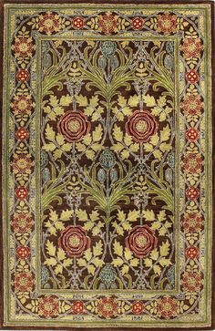 Bashian Wilshire R128-HG102 Chocolate Area Rug Arts And Crafts For Teens, Rug Studio, Art And Craft Videos, Art And Craft Design, Arts Crafts Style, Fun Craft, Arts And Crafts Movement, Craftsman Style, Carpet Runner