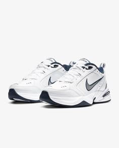 Best Sandals For Men, Nike Air Monarch Iv, Air Monarch Iv, Nike Air Monarch, Gymnastics Shoes, Nike Training Shoes, Basket Sport, Sport Nike, Dr Shoes