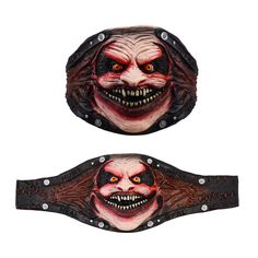 PRICES MAY VARY. Natural latex material, soft and elastic, durable and washable. The Fiend belt is fitted with elastic straps and Velcro on both sides and can be adjusted to fit the appropriate waist size, making it suitable for most people. The realistic demon design is eye-catching and perfect for your Halloween costume. Perfect for collectibles and decorations If you have any questions about our products, please contact us immediately, we will actively solve the problem for you! Demon Halloween Costume, The Fiend Bray Wyatt, Gladiator Costume, Gladiator Costumes, Demon Design, The Fiend, Halloween Costume Props, Halloween Costume Mask, Cosplay Mask