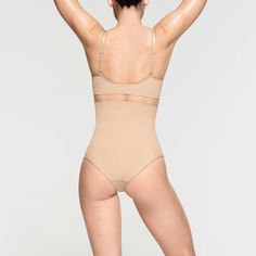 This high-waisted shapewear brief perfectly tones your core and tightens your tummy for a sculpted look while enhancing the natural shape of your butt. ... High Waisted Briefs, Shape Of You, Natural Shapes, The Natural, Shapewear, Lounge Wear, High Waisted