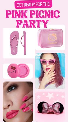 pink makeup ideas for a pink picnic party Eyeshadow Looks Soft Glam, Cute Pink Makeup Looks, Pink Picnic Party, Cute Pink Makeup, Picnic Party Ideas, Pink Makeup Looks, Pink Eyeshadow Looks, Pink Picnic, Pink Eyeshadow Look