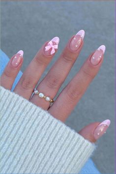 Get inspired by these stunning bow nails. Perfect coquette nail designs. 💅 Valentines 2024 Nails, January Manicure, Coquette Nail Designs, Bow Nail Art Designs, Princess Nail Designs, Coquette Nail, Plaid Nail Designs, Artist Hue, Bow Nail Designs