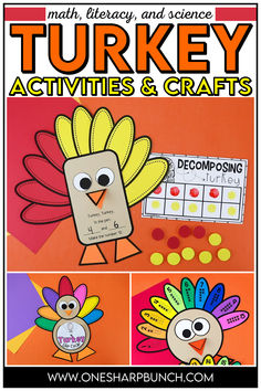 turkey activities and crafts for kids