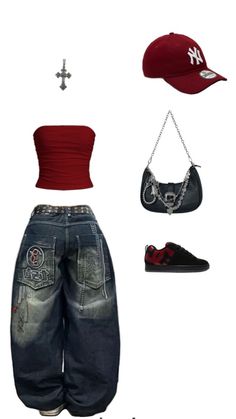 00s Mode, Trendy Outfits For Teens, 2000s Fashion Outfits, Cute Everyday Outfits, Really Cute Outfits, Cute Simple Outfits