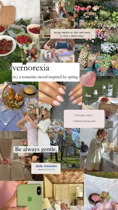 a collage of photos with flowers, fruit and people in the background text reads vermorex