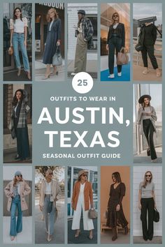 Discover how to dress for Austin’s unique weather and vibe with this seasonal outfit guide, blending comfort and Texas flair.