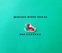 a green background with the words miller west texas on it