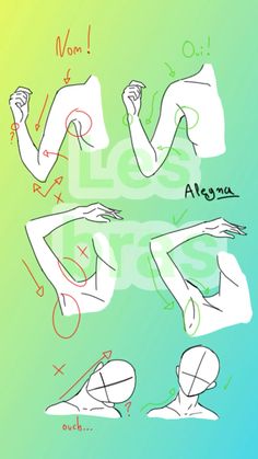 how to draw the head and shoulders of a woman in different poses, with text above it