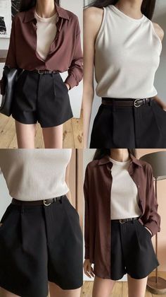 Neutral Tone Outfits, Korean Outfit Street Styles, Casual College Outfits, Korean Casual Outfits, Ootd Inspo, Casual Day Outfits, Elegante Casual, Easy Trendy Outfits, Understated Elegance