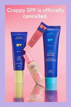 Forget everything you think you know about sunscreen because you've never seen anything like Vi before. Best Facial Sunscreen, Skincare Wishlist, Best Spf, Spf Skincare, Spf Face, Peach And Lily, Hydrating Lip Balm, Best Sunscreens, Skin Nails