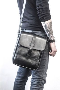 Crossbody Bag Men, Men Messenger Bag, Men Shoulder Bag, Messenger Bag Leather, Leather Work Bag, Leather Messenger Bag Men, Leather Briefcase Men, Small Leather Bag