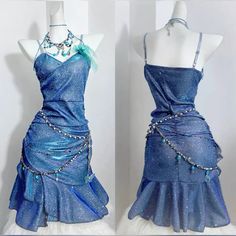 Ocean Outfits Aesthetic, Juvia Outfits, Jellyfish Skirt, Cute Kawaii Clothes, Siren Outfit, Ocean Dress, Clothes Kawaii, Kawaii Outfits, Skirts For Girls