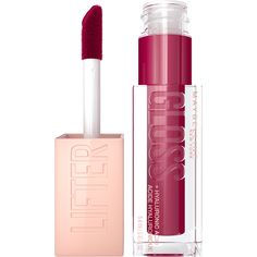 Maybelline Lifter Lip Gloss with Hyaluronic Acid, 025 Taffy - Walmart.com Maybelline Makeup Products, Maybelline Lip Gloss, Bronze Lips, Maybelline Lifter Gloss, Maybelline Lifter, Lifter Gloss, Apply Lip Gloss, Maybelline Lip, Maybelline Makeup