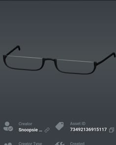 the glasses are black and have no frames on them, but it's not clear