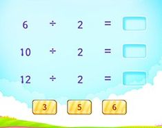 Math Games For 3rd Grade, Interactive Math Games, Division With Remainders, Teaching Division, Division Games, Fun Learning Games, Maths Games, Online Games For Kids, Math Games For Kids