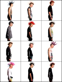 Punk Mohawk, Punk Culture, Different Pictures, Punk Aesthetic, Mohawks, Punk Hair, Punk Rocker, Estilo Punk, Pictures Of People