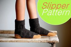 Wool Slipper Pattern PDF Sewing Pattern Kids Sizes Instant | Etsy Wool Slippers Pattern, Pdf Sewing Patterns Kids, Slipper Pattern, Diy Slippers, Crochet Slipper Pattern, Binder Clips, Wool Slippers, Slippers Pattern, Kids Slippers