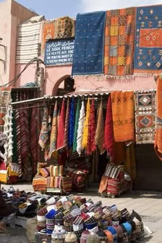 size: 24x16in Photo: Place De Criee (Carpet Market), Marrakech, Morocco by Natalie Tepper : Marrakesh Morocco, Visit Morocco, Marrakech Morocco, Outdoor Market, Moroccan Style, Africa Travel, World Market, North Africa, Beautiful Place