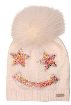 Stay toasty and stylish with the CONFETTI SMILE HAT! Perfect for winter wanderings, this whimsical winter hat is sure to turn heads and put a smile on your face. Now you can brave the cold in style and celebrate the season with a hip-hip-hooray! Hip Hip, Smile On, Winter Hat, A Smile, Smiley, Confetti, In Style, Brave, Winter Hats