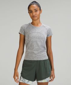 Lululemon Swiftly Tech Short Sleeve, Swiftly Tech Short Sleeve, Long Runs, Lululemon Swiftly Tech, Swiftly Tech, Short Sleeve Shirt Women, Running Tops, Race Day, Lululemon Women